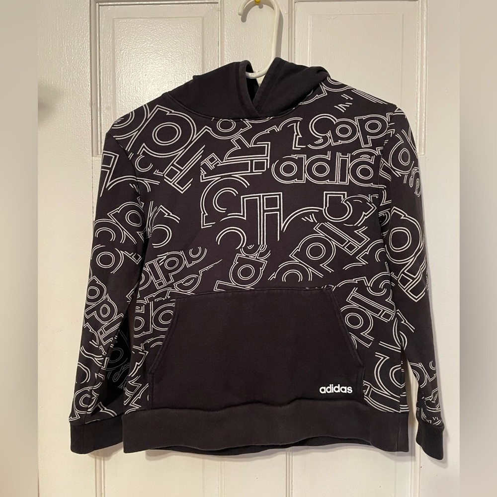 ADIDAS Youth pullover hoodie. 10/12